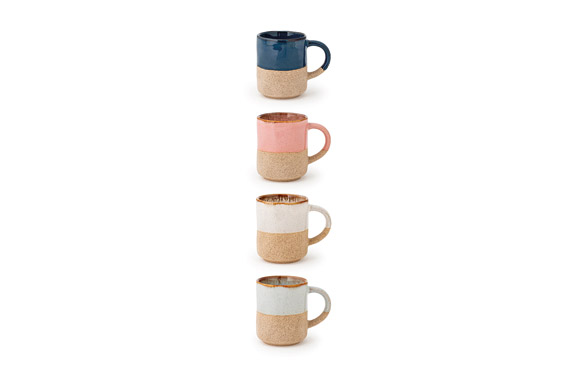 TAZA TE STONEWARE COASTAL VIBE