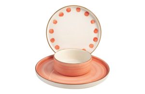 SET 3 PLATOS 1 SERV.CERAM.DECO