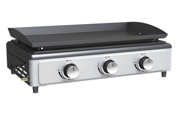 PLANCHA GAS 3 QUEMADORES
