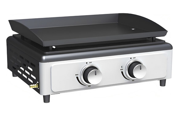 PLANCHA GAS 2 QUEMADORES