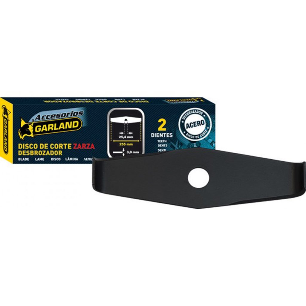 DISCO DESBROZADORA 2 DIENTES Ø