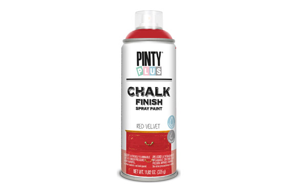 PINTURA SPRAY CHALK 520 CC RED