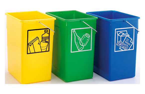 CUBETA RECICLAR 20 X 28 X 34 C