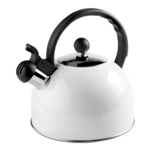 TETERA PAVA INOX BLANCA 2,5 L