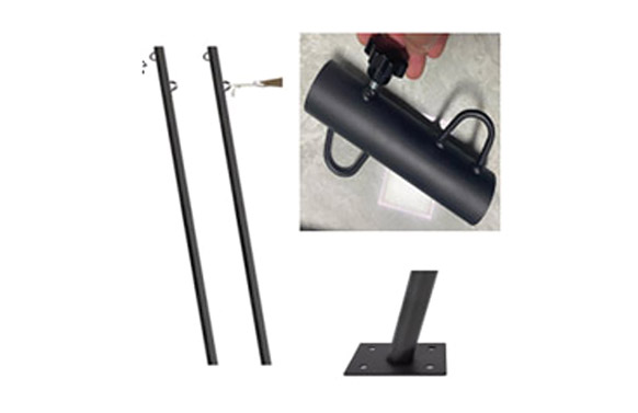 POSTE VELA SOMBREO 2 UDS Ø 32M