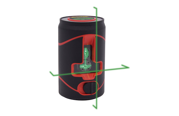 NIVEL LASER CRUZ VERDE LATA 10