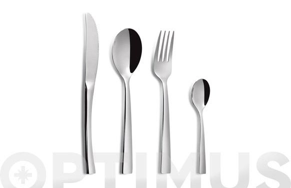 CUBERTERIA INOX MADRID 24 PIEZ