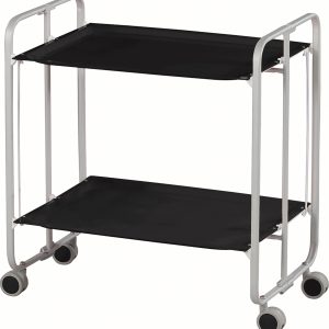 CARRO DE TE PLEGABLE GRIS/NEGR
