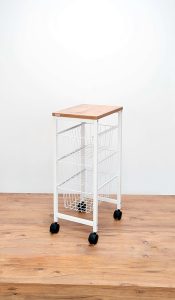 CARRO VERDULERO 3 CESTAS BL 99