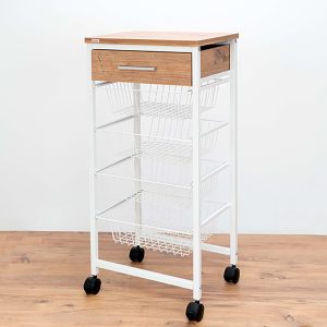 CARRO VERDULERO 4 C BLANCO 998