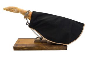 FUNDA CUBRE JAMON NEGRA