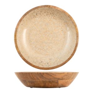 BOL MADERA DECORADO METALDROPS