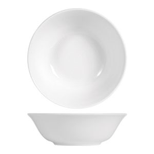 BOL PORCELANA GRABADO BLANCO 1
