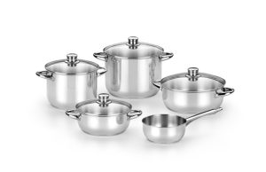 BATERIA INOX OPT TAPA CRISTAL