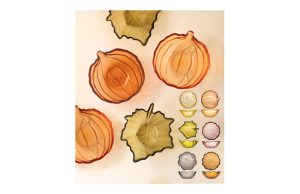 BOL VIDRIO AUTUM SURTIDO 12 CM