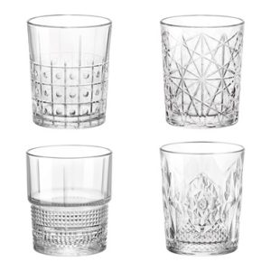 VASOS TALLADOS BARTENDER SET 4