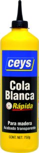 COLA BLANCA RAPIDA BIBERON 750