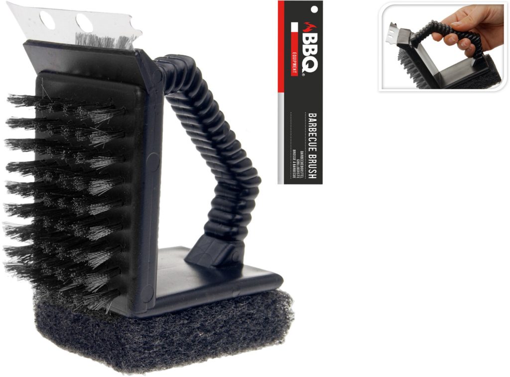 CEPILLO PARA BARBACOA 3 EN 1