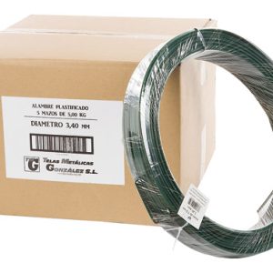 ALAMBRE PLAST VERDE 3MM 5 KG