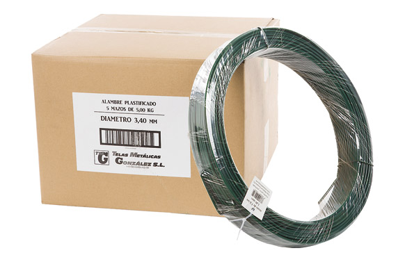 ALAMBRE PLAST VERDE 3MM 5 KG