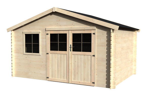 CASETA MADERA BOREAL 398X248CM