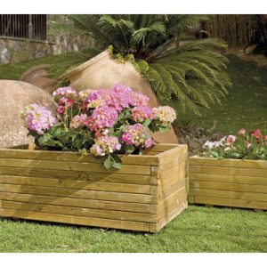 JARDINERA MAD CUAD 100X50X40 N