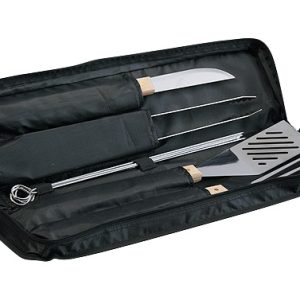 ACC. BARBACOA CON ESTUCHE CAMP