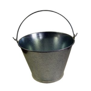 CUBO GALVANIZADO CONICO 08LT