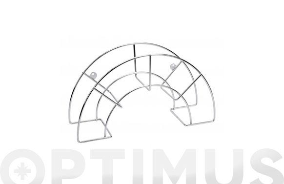 COLGADOR MANG PARED AC INOX 30