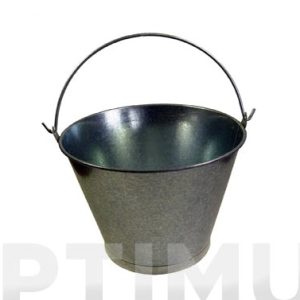 CUBO GALVANIZADO CONICO 10LT