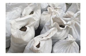 SACO RAFIA BLANCO 70X130CM 10U