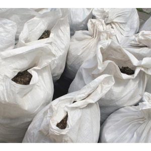 SACO RAFIA BLANCO 70X130CM 10U