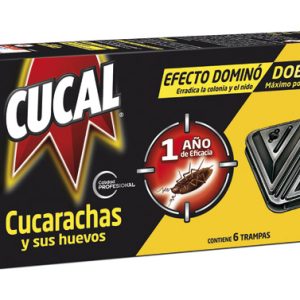 TRAMPA DOBLE CUCARACHAS Y HUEV