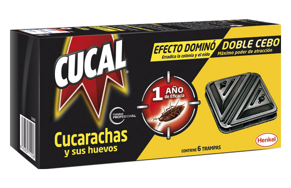 TRAMPA DOBLE CUCARACHAS Y HUEV