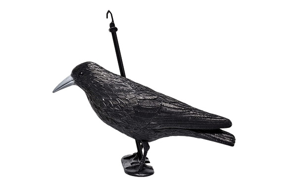 CUERVO ESPANTAPAJ. 33X20X12 CM