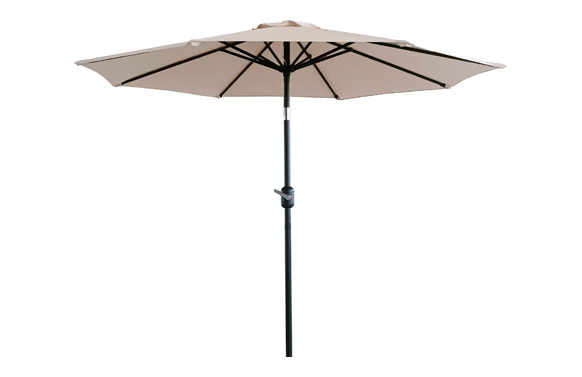PARASOL ALU INCLIN. BEIGE 2,5
