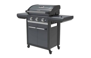 BARBACOA A GAS 3 QUEMADORES +