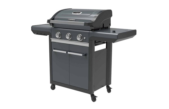 BARBACOA A GAS 3 QUEMADORES +