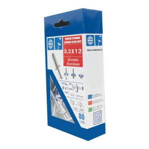 REMACHE 3,2X12 C/ALOM ALU/ACE