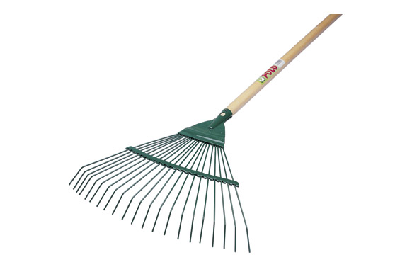 ESCOBA RECOGEHOJAS METALICA 21