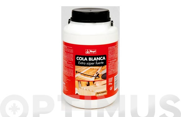 COLA BLCA MADERA/PAPE TACK PLU
