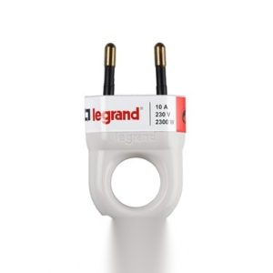 CLAVIJA 10A C/ANILLA BLANCO