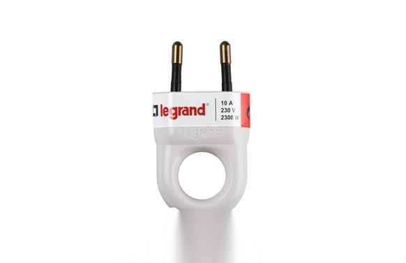 CLAVIJA 10A C/ANILLA BLANCO