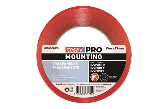 CINTA ADH D/CARA 25MX19MM TESA