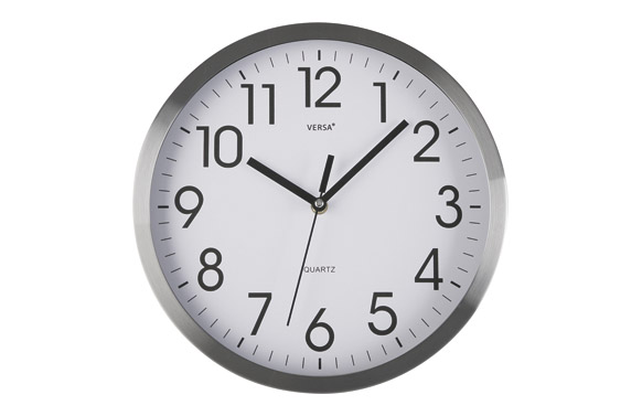 RELOJ PARED REDONDO Ø25CM 2055