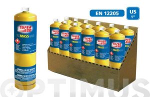 CARTUCHO GAS CON VALVULA 1000