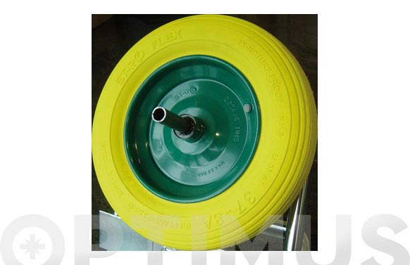 RUEDA CARRET.OBRA 350X80MM IMP