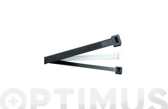 BRIDA NILON NEGRA 100 UDS 4,8x