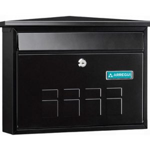 BUZON EXTERIOR ACERO DECO NEGR