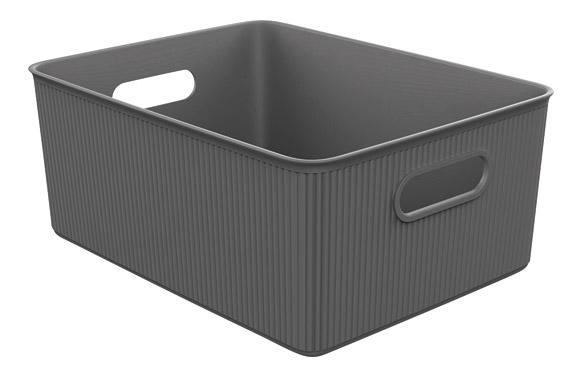 CESTA BAOBAB L ANTRACITA 16X38